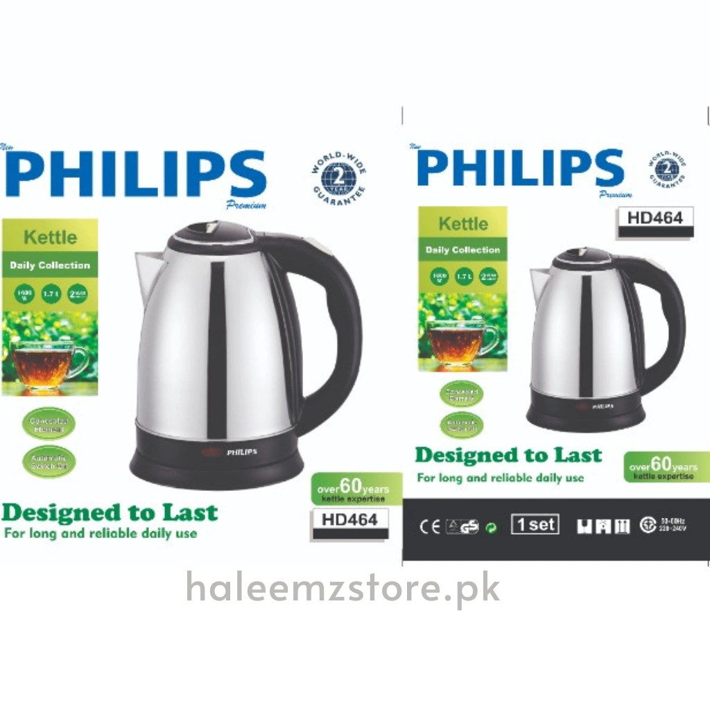 Philips electric kettle hd464 – 1.7L Philips electric kettle hd464 – 1.7L