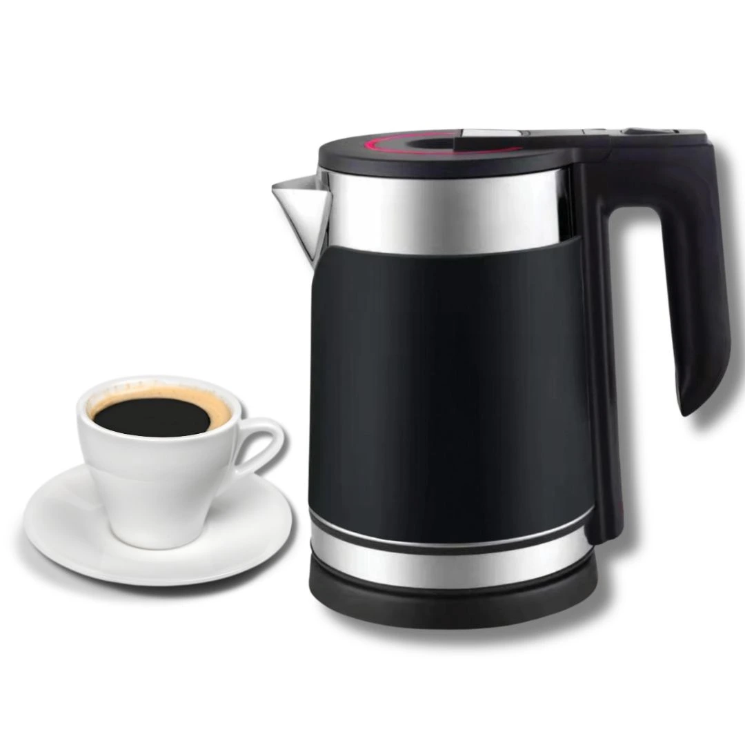 National electric kettle National 2-liter electric kettle with overheat protection for home, office, and hotels"