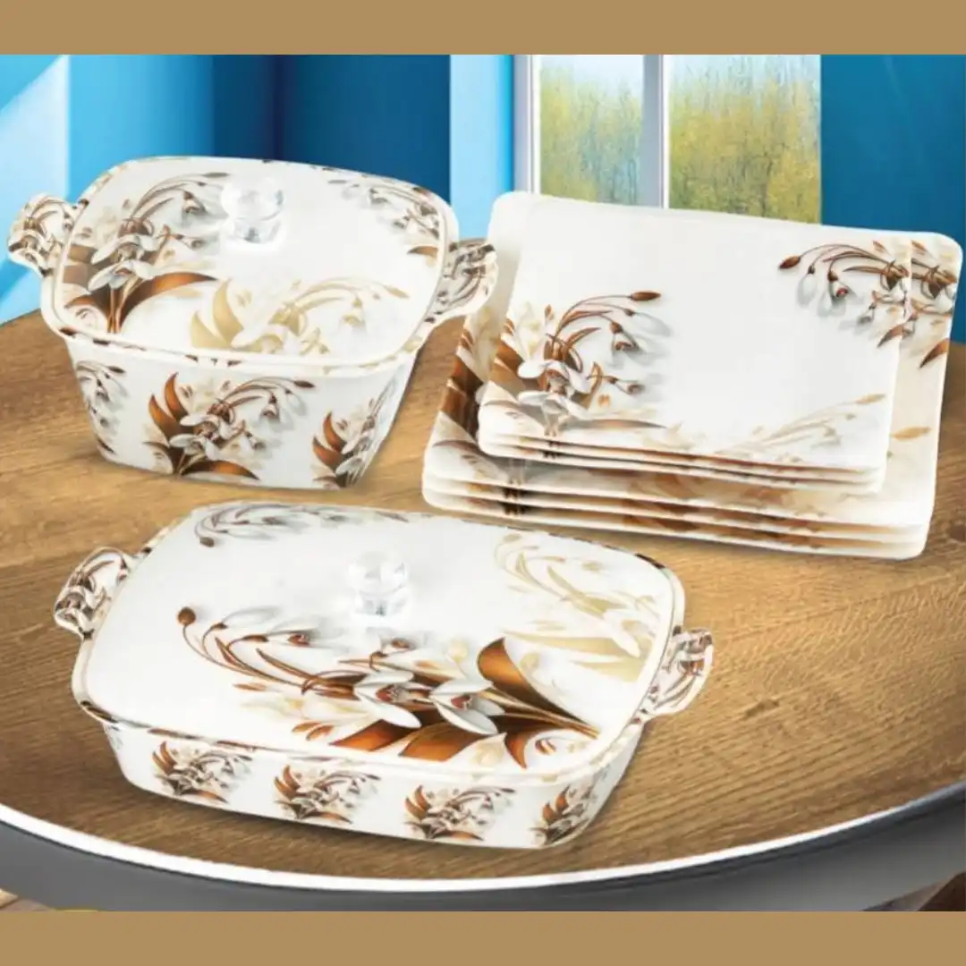 saffron dinner set (1)